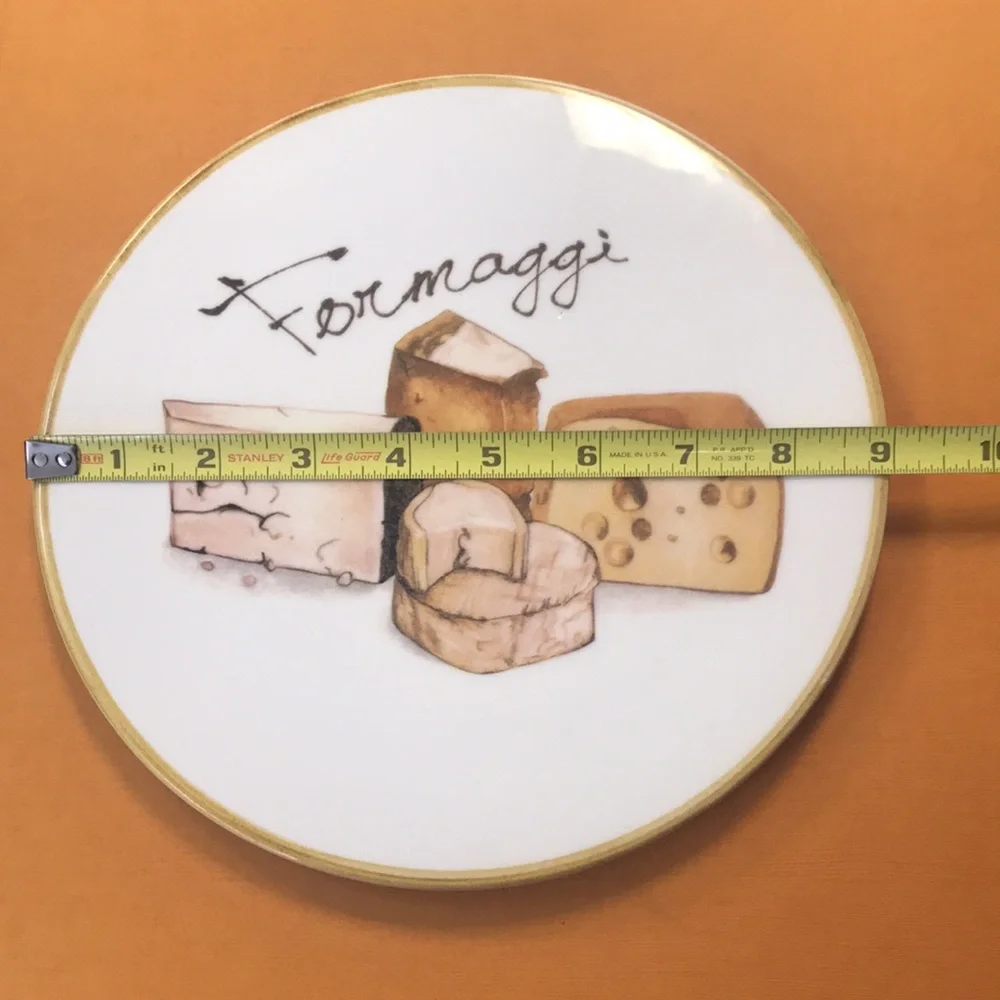 Ceramics Cuore Made in Italy Formaggi 9